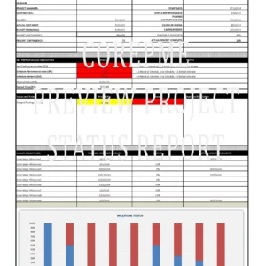 Status Report Template – Excel Document with Built-in Macros